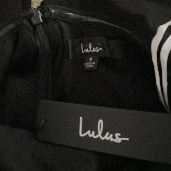 Lulus Elegant Flair Black Ruffled Wide-leg Halter Jumpsuit - Size S - Picture 3 of 6